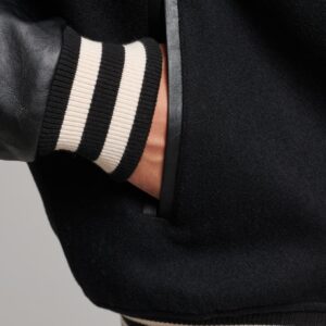 College Varsity Bomber Jacket Absolute College Classic front close up