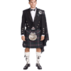 Fly Plaid Prince Charlie Jacket Kilt Outfits