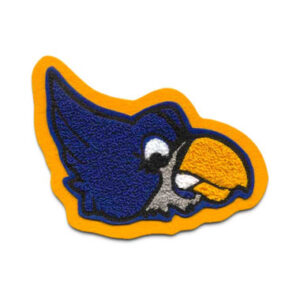 Blue Jay chenille mascot patch