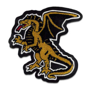 Dragon chenille mascot patch