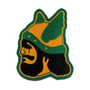 Viking chenille mascot patch